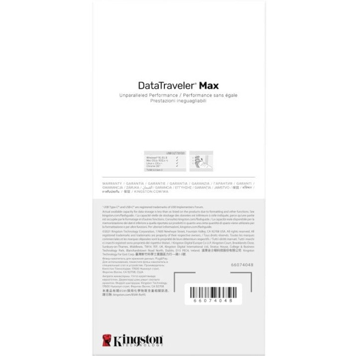 Kingston DataTraveler Max USB 3.2 Gen 2 Flash Drive