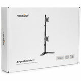 Rocstor ErgoReach Mounting Pole for Monitor - Black - Vertical