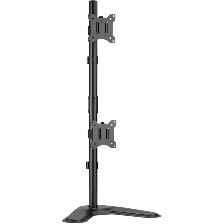 Rocstor ErgoReach Mounting Pole for Monitor - Black - Vertical