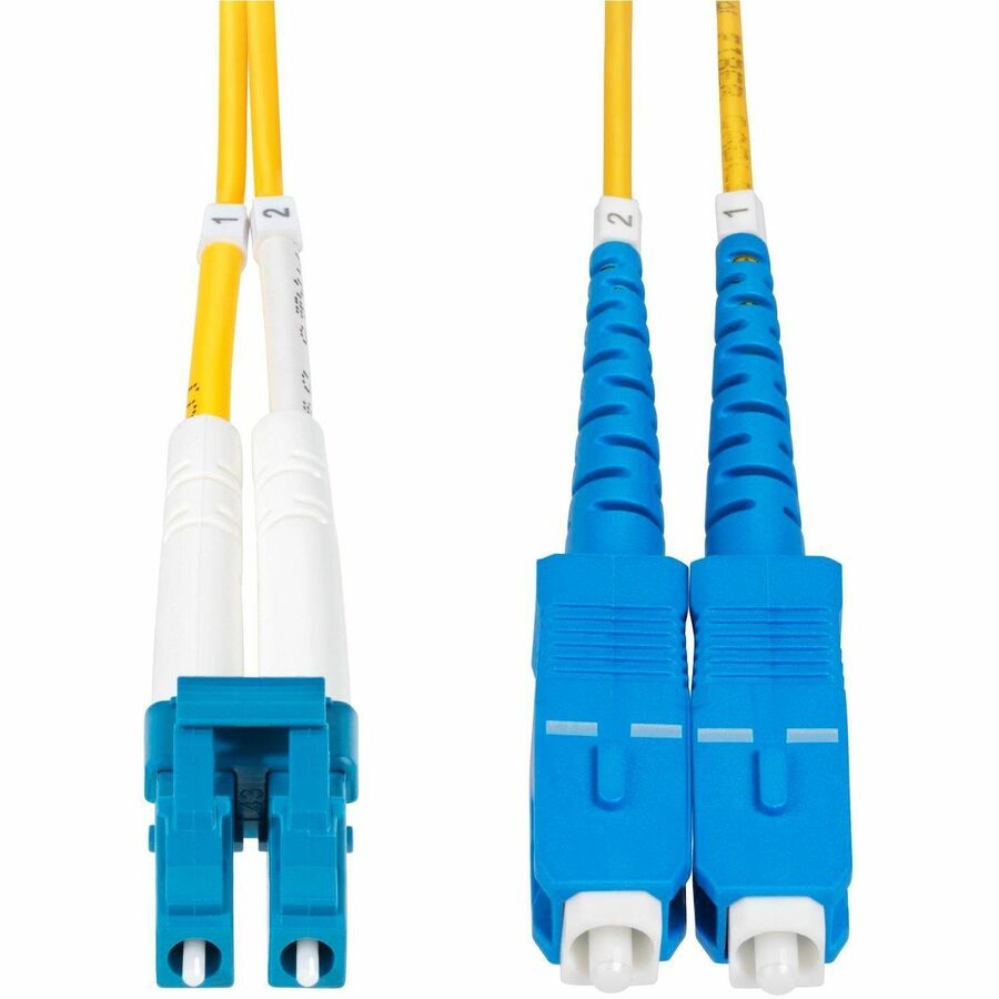 StarTech.com 10m (32.8ft) LC to SC (UPC) OS2 Single Mode Duplex Fiber Optic Cable, 9/125&micro;m, 100G, LSZH Fiber Patch Cord