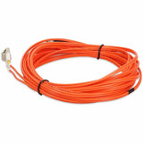 AddOn 4m LC (Male) to ST (Male) Orange OM1 Duplex Fiber OFNR (Riser-Rated) Patch Cable