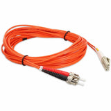 AddOn 4m LC (Male) to ST (Male) Orange OM1 Duplex Fiber OFNR (Riser-Rated) Patch Cable