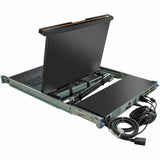 Vertiv Avocent LRA Rack Console 18.5" LCD Widescreen,8-Port, Keyboard with Touchpad