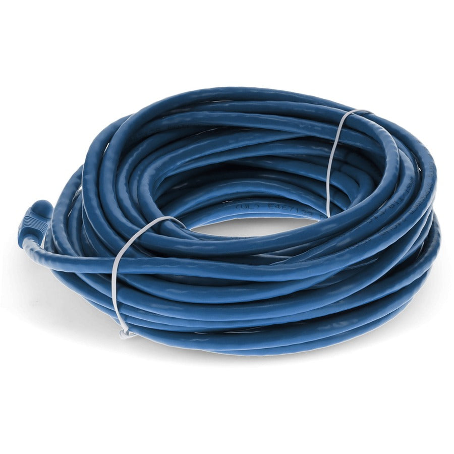 AddOn 35ft RJ-45 (Male) to RJ-45 (Male) Straight Blue Cat6 UTP PVC Copper Patch Cable