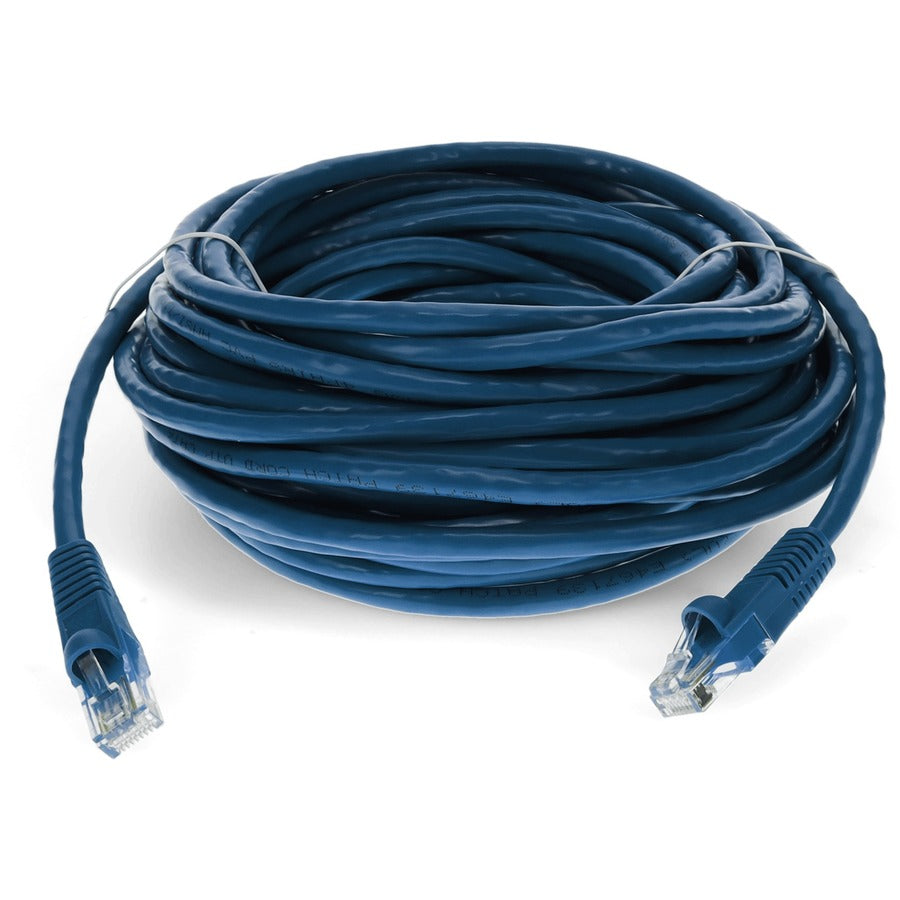 AddOn 35ft RJ-45 (Male) to RJ-45 (Male) Straight Blue Cat6 UTP PVC Copper Patch Cable