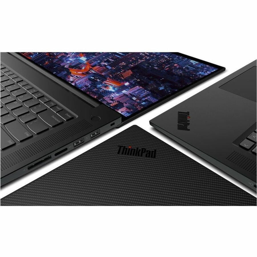 Lenovo ThinkPad P1 Gen 6 21FV001LUS 16" Mobile Workstation - WQXGA - Intel Core i7 13th Gen i7-13700H - 16 GB - 1 TB SSD - Black Paint