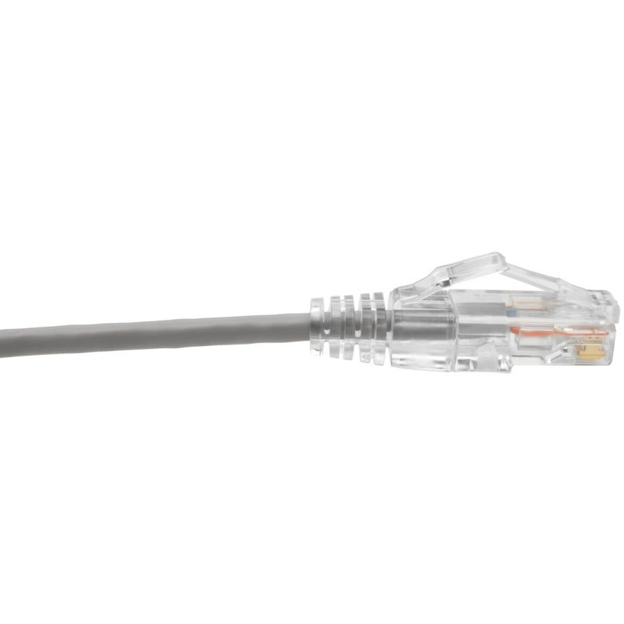 Eaton Tripp Lite Series Cat6 Gigabit Snagless Slim UTP Ethernet Cable (RJ45 M/M), PoE, Gray, 10 ft. (3.05 m)