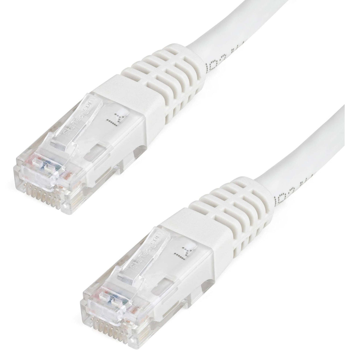 StarTech.com 10ft CAT6 Ethernet Cable - White Molded Gigabit - 100W PoE UTP 650MHz - Category 6 Patch Cord UL Certified Wiring/TIA