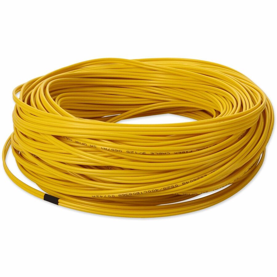 AddOn 25m SC (Male) to SC (Male) Yellow OS2 Duplex Fiber OFNR (Riser-Rated) Patch Cable