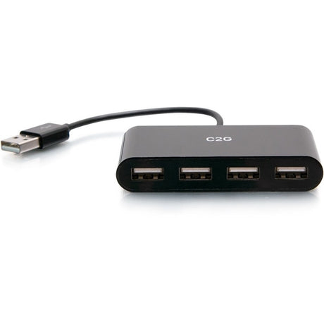 C2G 4-Port USB Hub - USB 2.0 Hub - USB Multiport Hub - 480Mbps