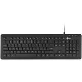 SIIG Industrial Grade Washable & Dustproof USB Multimedia Keyboard