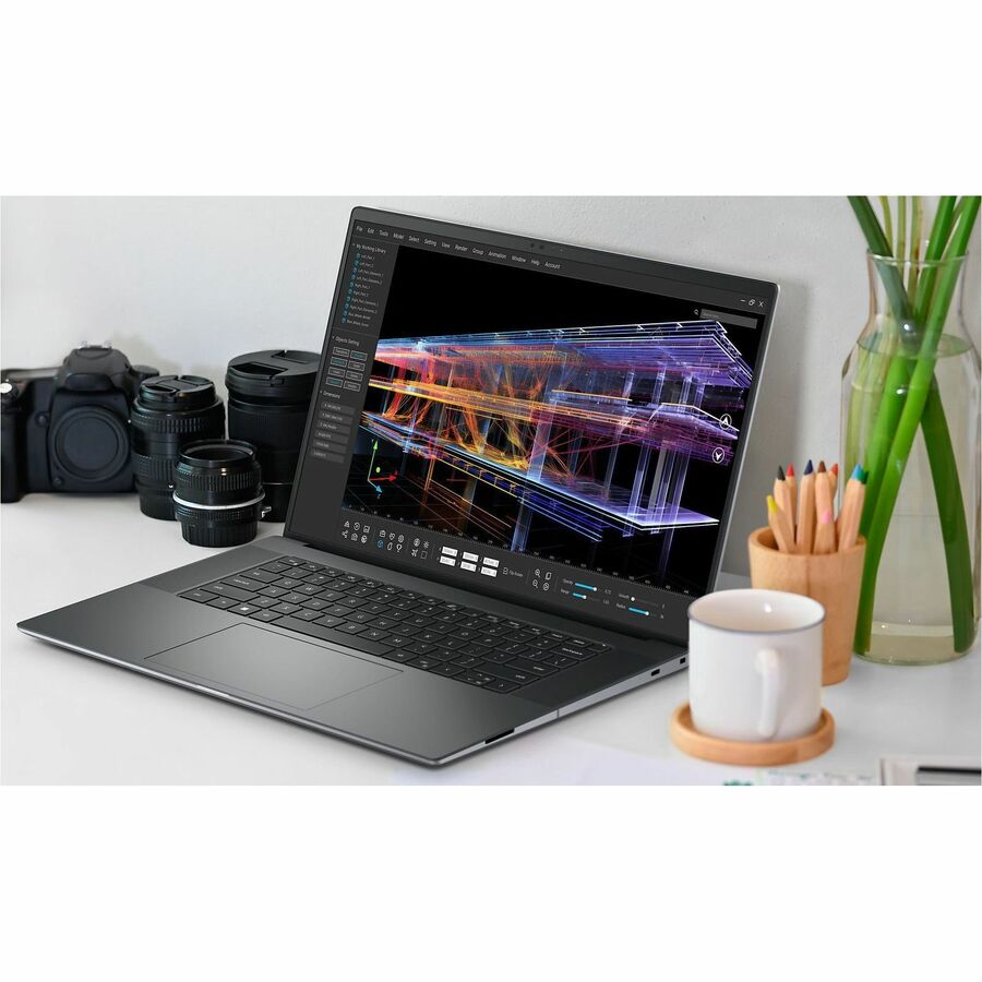 Dell Precision 5000 5490 14" Mobile Workstation - Full HD Plus - Intel Core Ultra 7 165H - 32 GB - 512 GB SSD - Aluminum Titan Gray