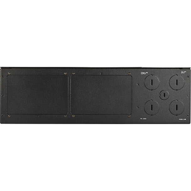 Eaton BPM Bypass Power Module, Wall-mount or rackmount, 3U, Black, Yes, Split-phase (L1, L2, N, G), 9PXM, 9170+, 9155, 9PXSP 8-10K, 1, HW (50-125A), 6) 5-20R, (3) L6-30R