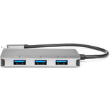 Rocstor Premium USB-C to USB-A Hub with 100W Power Delivery