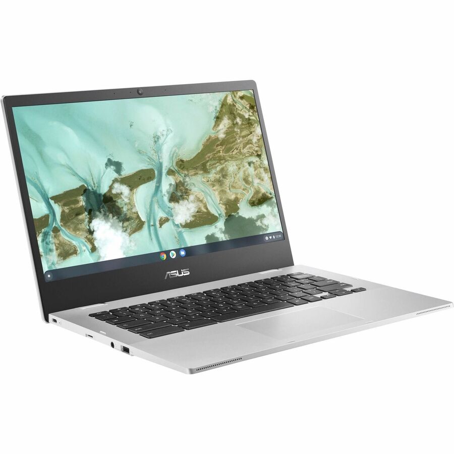 Asus Chromebook CX1 CX1400 CX1400CKA-GE84F 14" Chromebook - Full HD - Intel Celeron N4500 - 8 GB - 64 GB Flash Memory - Transparent Silver