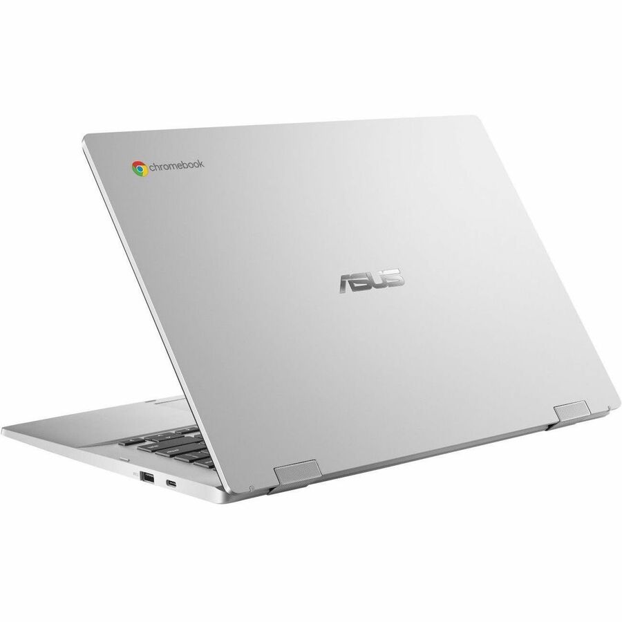 Asus Chromebook CX1 CX1400 CX1400CKA-GE84F 14" Chromebook - Full HD - Intel Celeron N4500 - 8 GB - 64 GB Flash Memory - Transparent Silver