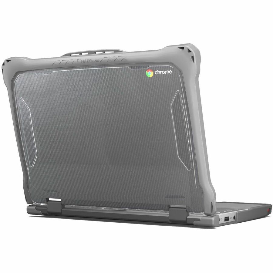 Extreme Shell-F2 for Acer R856TN Spin 512 & R853TN Spin 511 Chromebook 12" (Gray/Clear)