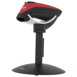 Socket Mobile DuraScan&reg; D740, Universal Barcode Scanner, Red & Charging Stand