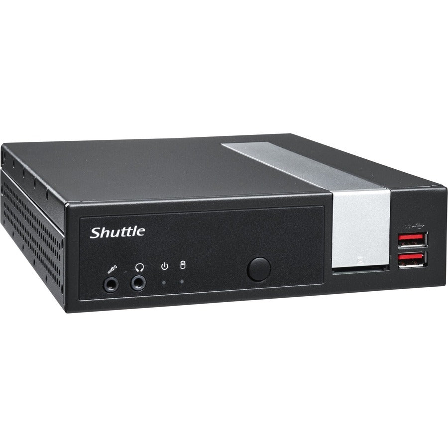 Shuttle XPC slim DL20NV2 Barebone System - Slim PC - Socket BGA-1338 - 1 x Processor Support - Intel Celeron N4505 2 GHz Dual-core (2 Core)