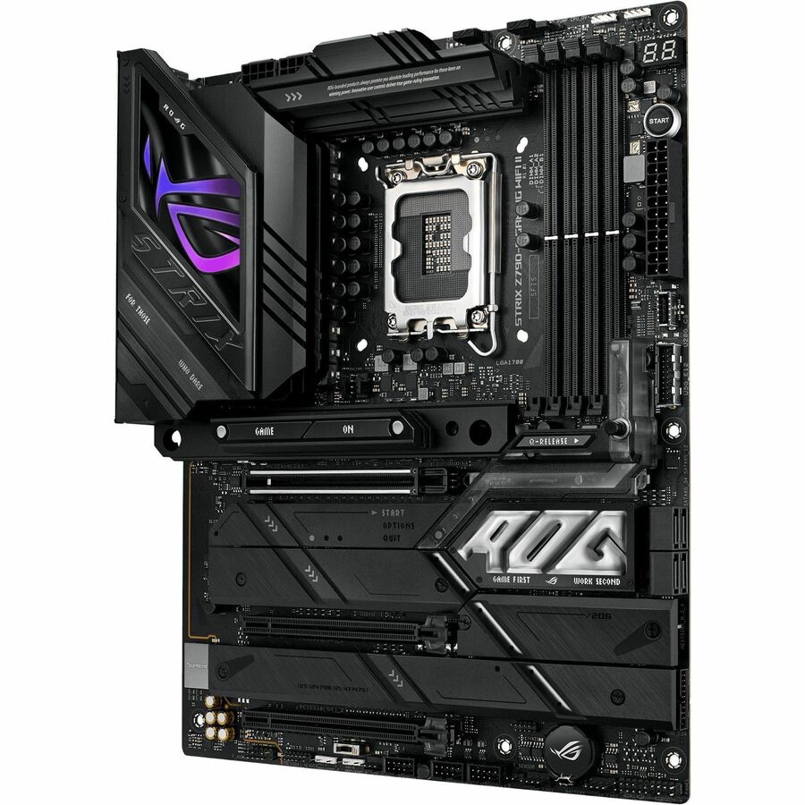 Asus ROG Strix Z790-E GAMING WIFI II Gaming Desktop Motherboard - Intel Z790 Chipset - Socket LGA-1700 - ATX