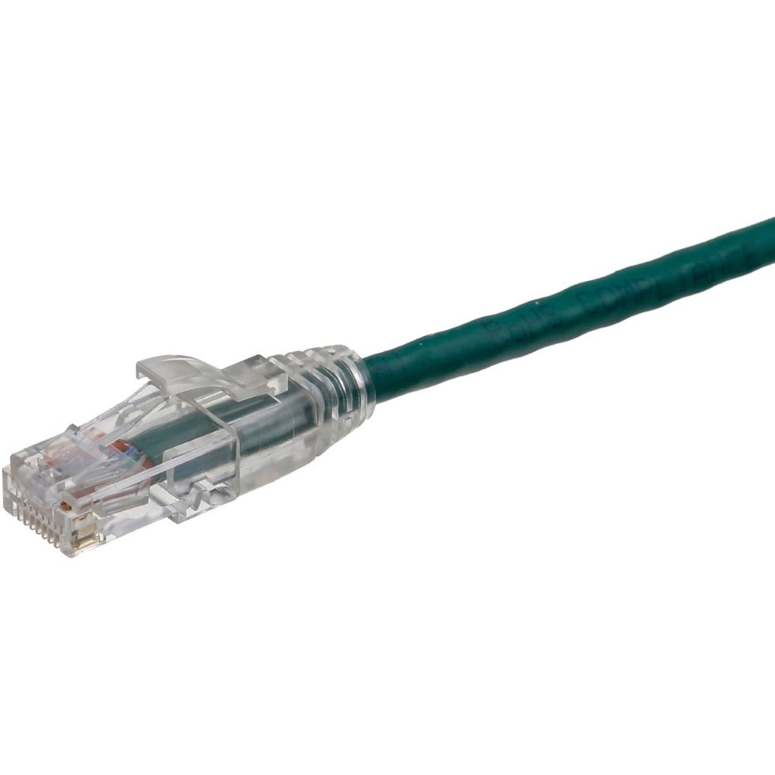 Axiom 35FT CAT6 UTP 550mhz Patch Cable Clear Snagless Boot (Green) - TAA Compliant