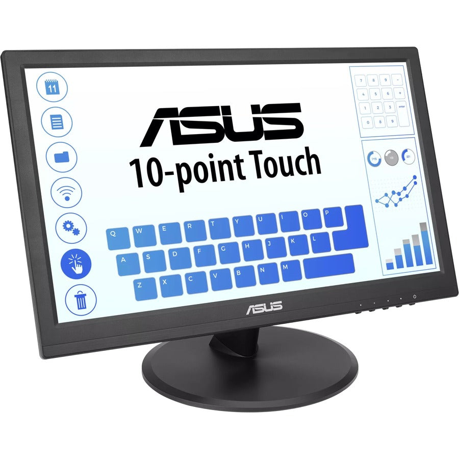 Asus VT168HR 16" Class LCD Touchscreen Monitor - 16:9 - 5 ms