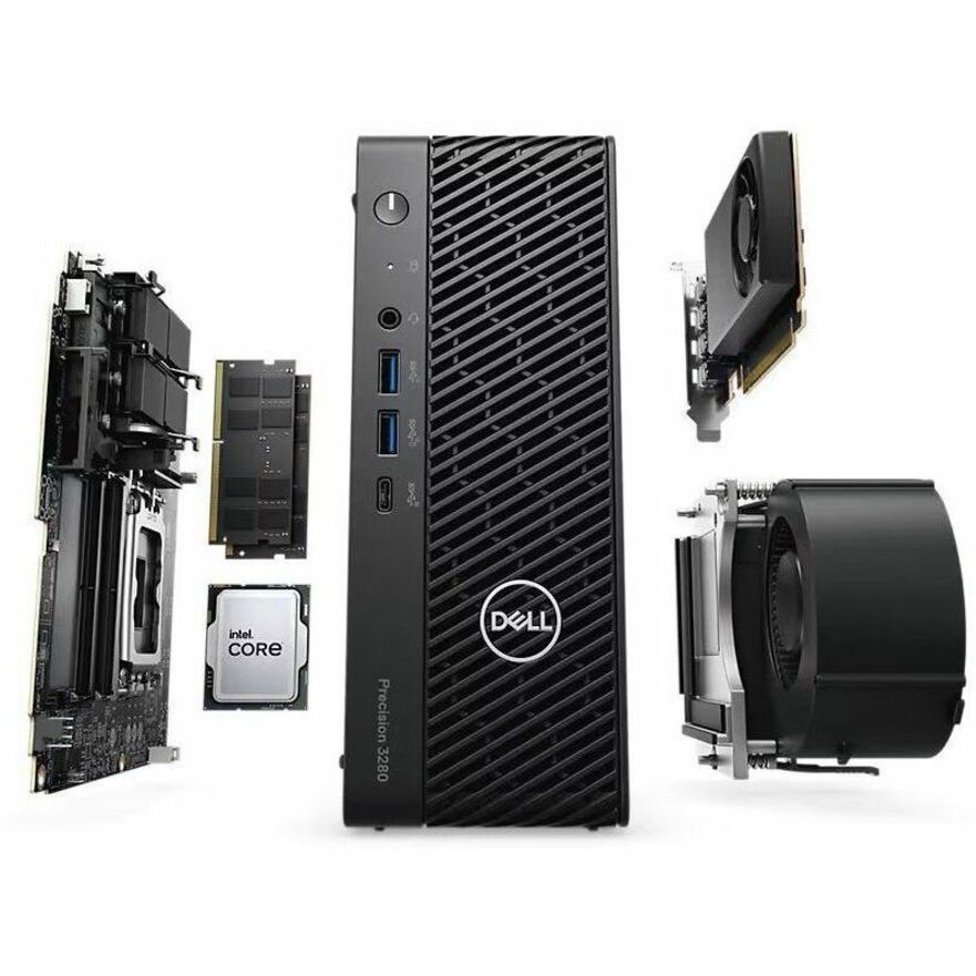 Dell Precision 3000 3280 Workstation - Intel Core i7 14th Gen i7-14700 - 16 GB - 512 GB SSD - Compact