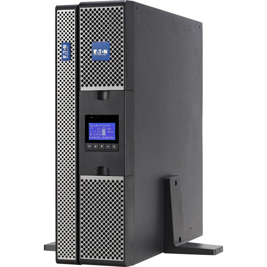 Eaton 9PX 2200VA 2000W 208V Online Double-Conversion UPS - L6-20P, 8 C13, 2 C19 Outlets, Lithium-ion Battery, Cybersecure Network Card Option, 2U Rack/Tower - Battery Backup