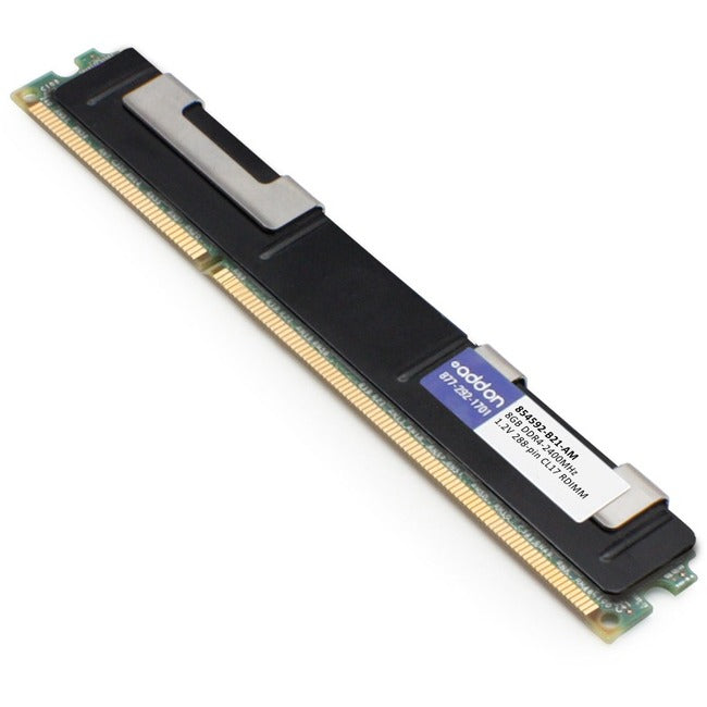 AddOn AM2400D4SR8RN/8G x1 HP 854592-B21 Compatible Factory Original 8GB DDR4-2400MHz Registered ECC Single Rank x8 1.2V 288-pin CL17 RDIMM