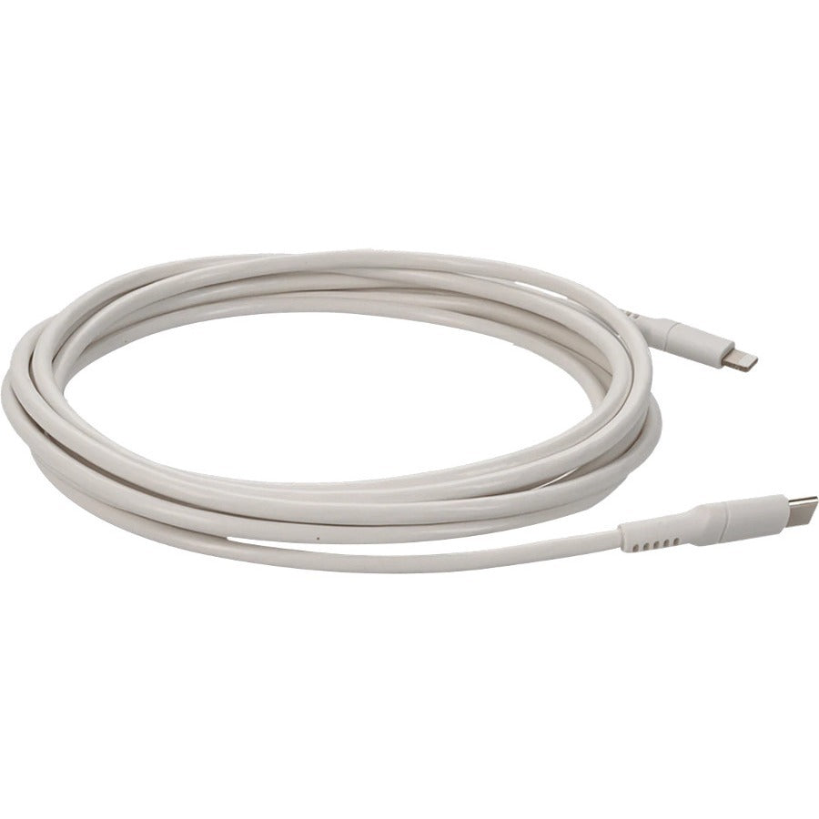 6ft (2m) USB-C 3.1 Male to Lightning Male Sync and Charge White Cable