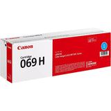 Canon 069 Original High Yield Laser Toner Cartridge - Cyan - 1 Pack