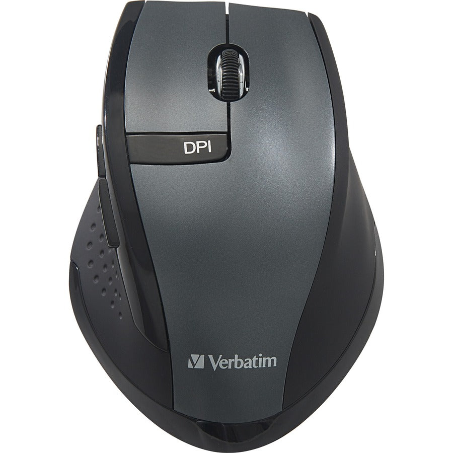 Verbatim Wireless Multimedia Keyboard and 6-Button Mouse Combo - Black