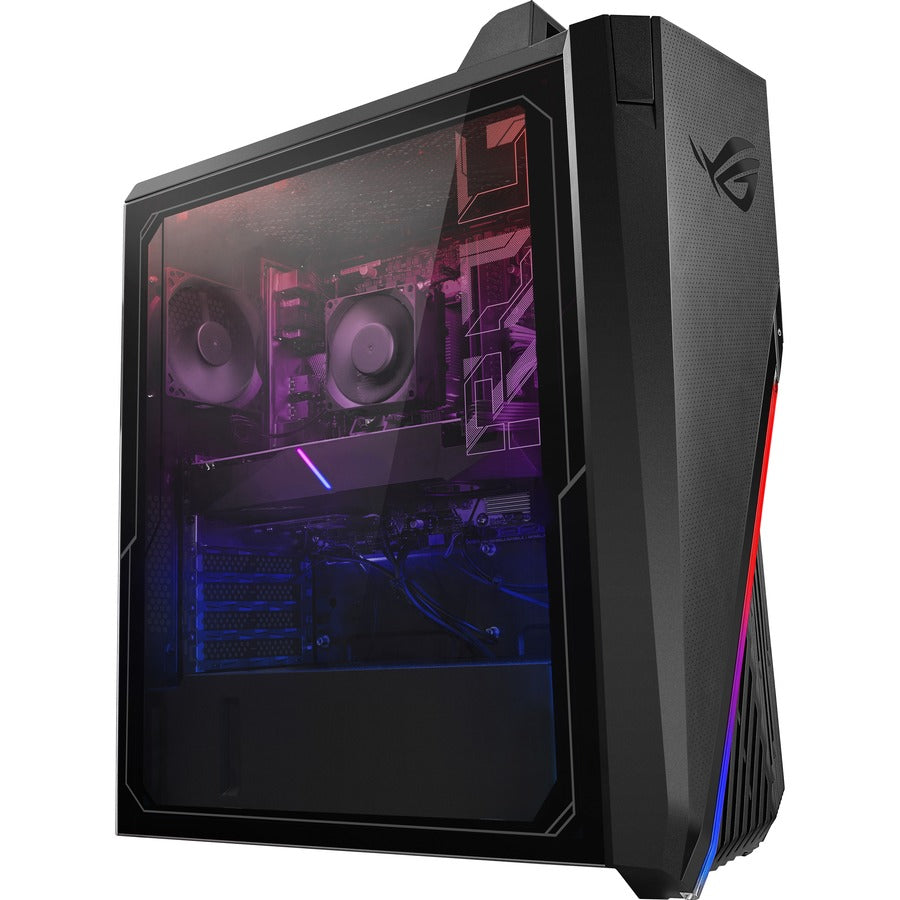 Asus ROG Strix GA15DK-DH776 Gaming Desktop Computer - AMD Ryzen 7 5800X Octa-core (8 Core) 3.80 GHz - 16 GB RAM DDR4 SDRAM - 1 TB PCI Express SSD - Tower - Black