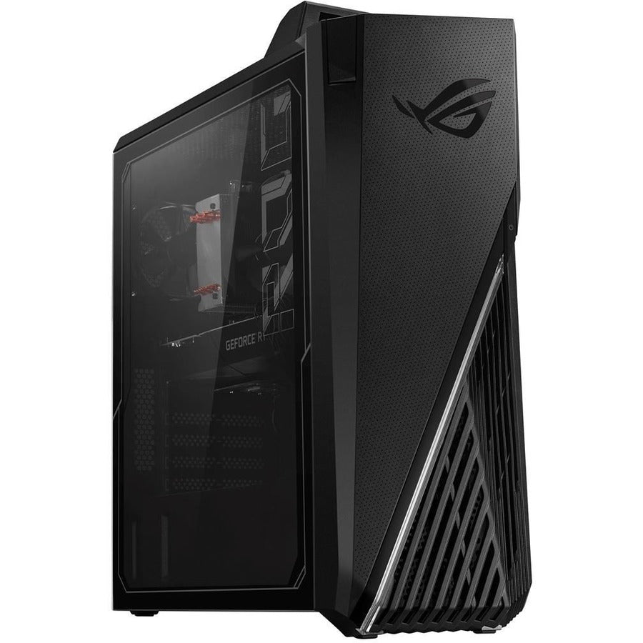 Asus ROG Strix GA15DK-DH776 Gaming Desktop Computer - AMD Ryzen 7 5800X Octa-core (8 Core) 3.80 GHz - 16 GB RAM DDR4 SDRAM - 1 TB PCI Express SSD - Tower - Black