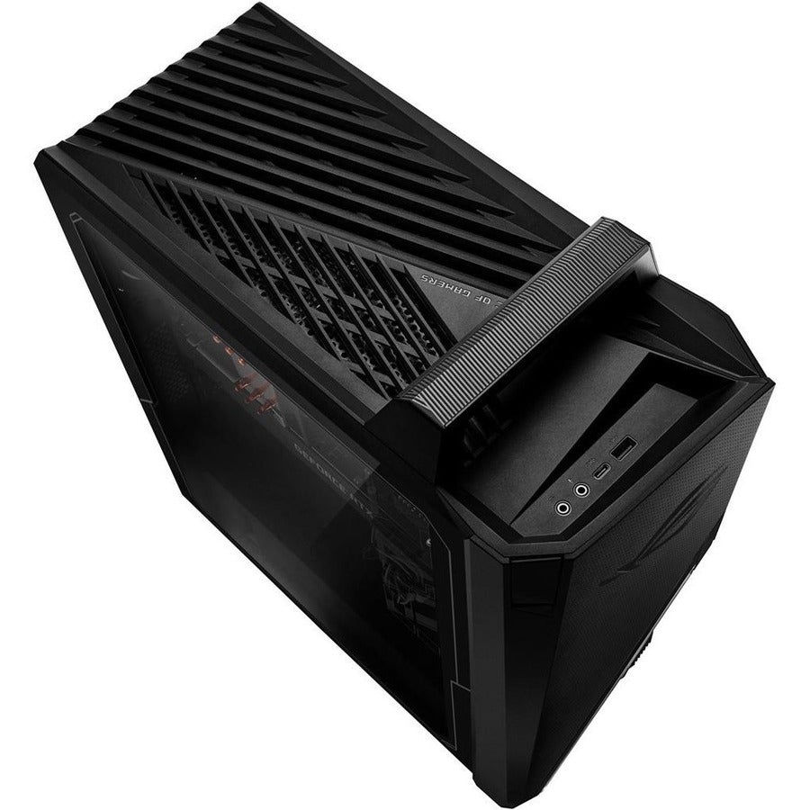 Asus ROG Strix GA15DK-DH776 Gaming Desktop Computer - AMD Ryzen 7 5800X Octa-core (8 Core) 3.80 GHz - 16 GB RAM DDR4 SDRAM - 1 TB PCI Express SSD - Tower - Black