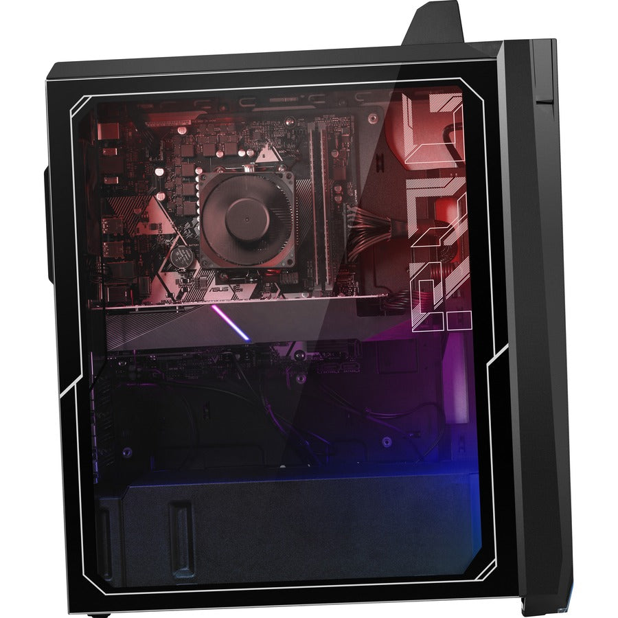 Asus ROG Strix GA15DK-DH776 Gaming Desktop Computer - AMD Ryzen 7 5800X Octa-core (8 Core) 3.80 GHz - 16 GB RAM DDR4 SDRAM - 1 TB PCI Express SSD - Tower - Black