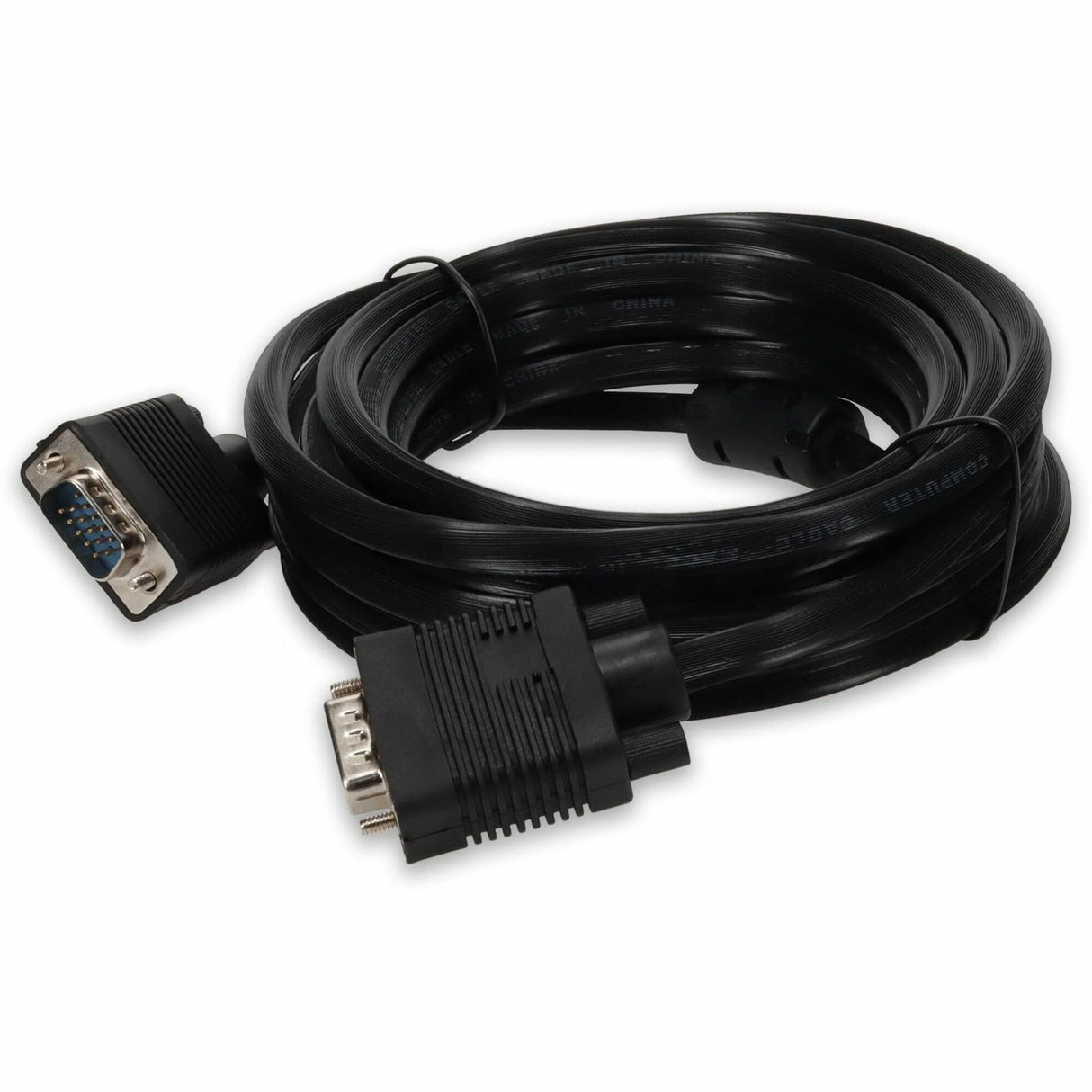 5PK 6ft VGA Male to VGA Male Black Cables For Resolution Up to 1920x1200 (WUXGA)