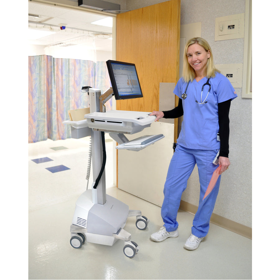 Ergotron StyleView Electric Lift Cart with LCD Arm, LiFe Powered