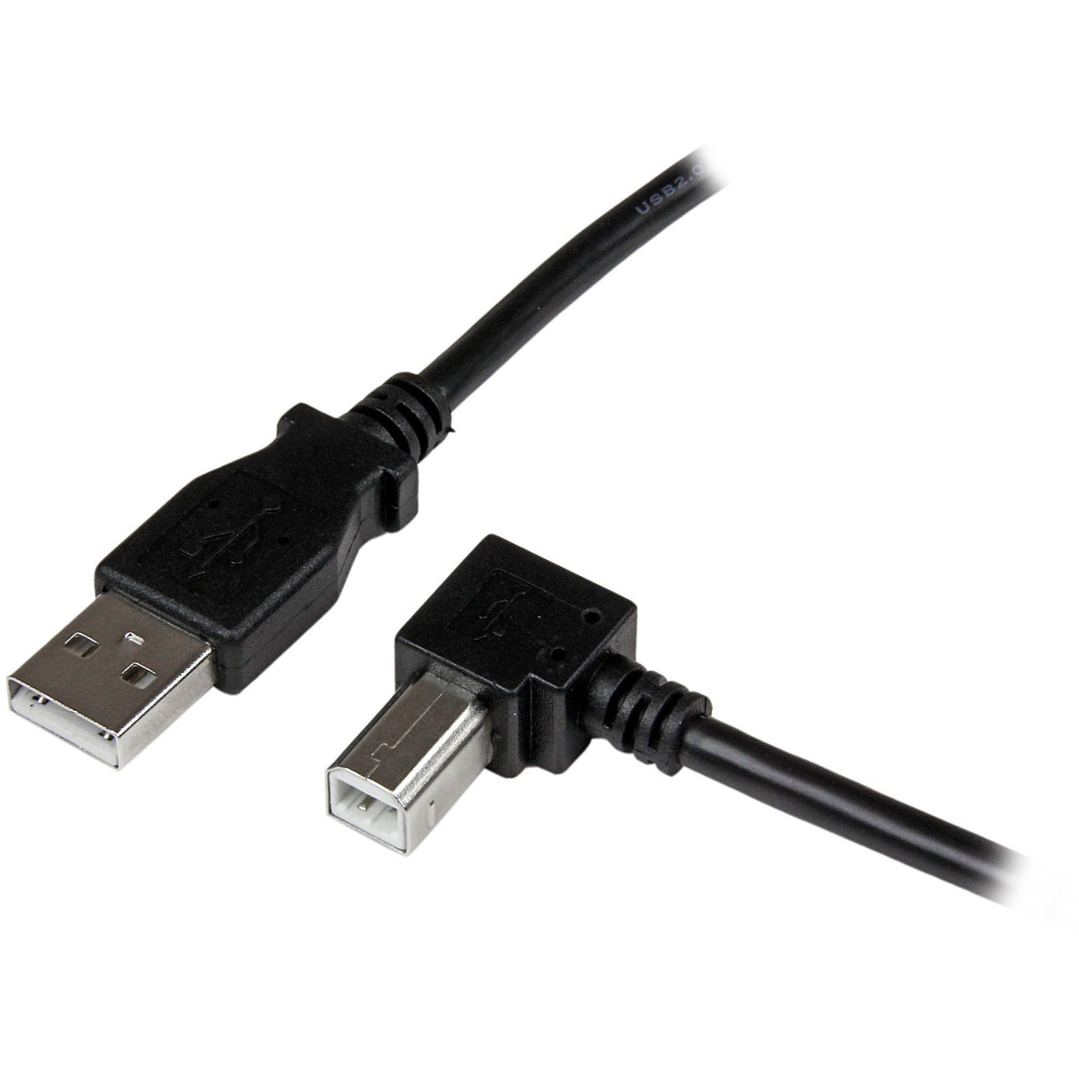 StarTech.com 1m USB 2.0 A to Right Angle B Cable - M/M