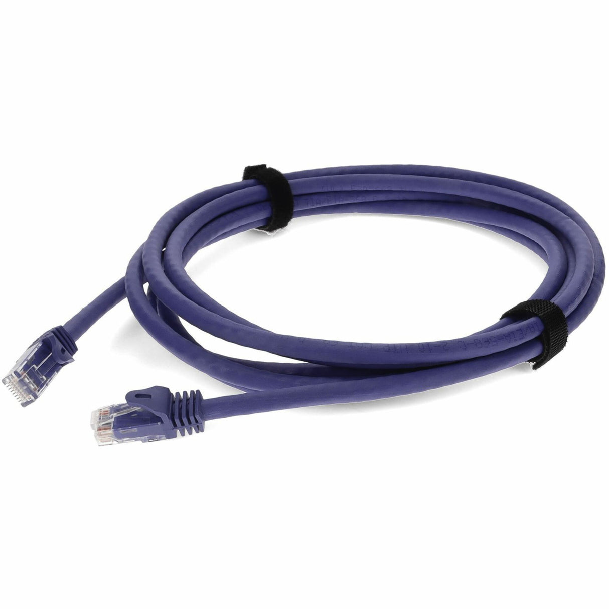 AddOn 10ft RJ-45 (Male) to RJ-45 (Male) Straight Purple Cat6A UTP PVC Copper TAA Compliant Patch Cable