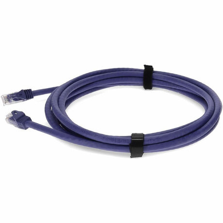 AddOn 10ft RJ-45 (Male) to RJ-45 (Male) Straight Purple Cat6A UTP PVC Copper TAA Compliant Patch Cable