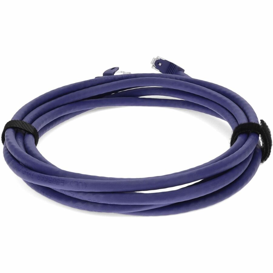 AddOn 10ft RJ-45 (Male) to RJ-45 (Male) Straight Purple Cat6A UTP PVC Copper TAA Compliant Patch Cable