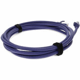 AddOn 10ft RJ-45 (Male) to RJ-45 (Male) Straight Purple Cat6A UTP PVC Copper TAA Compliant Patch Cable