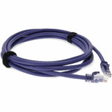 AddOn 10ft RJ-45 (Male) to RJ-45 (Male) Straight Purple Cat6A UTP PVC Copper TAA Compliant Patch Cable