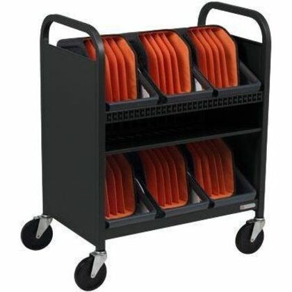 Bretford CUBE Transport Cart with Caddies - TVCT30CAD