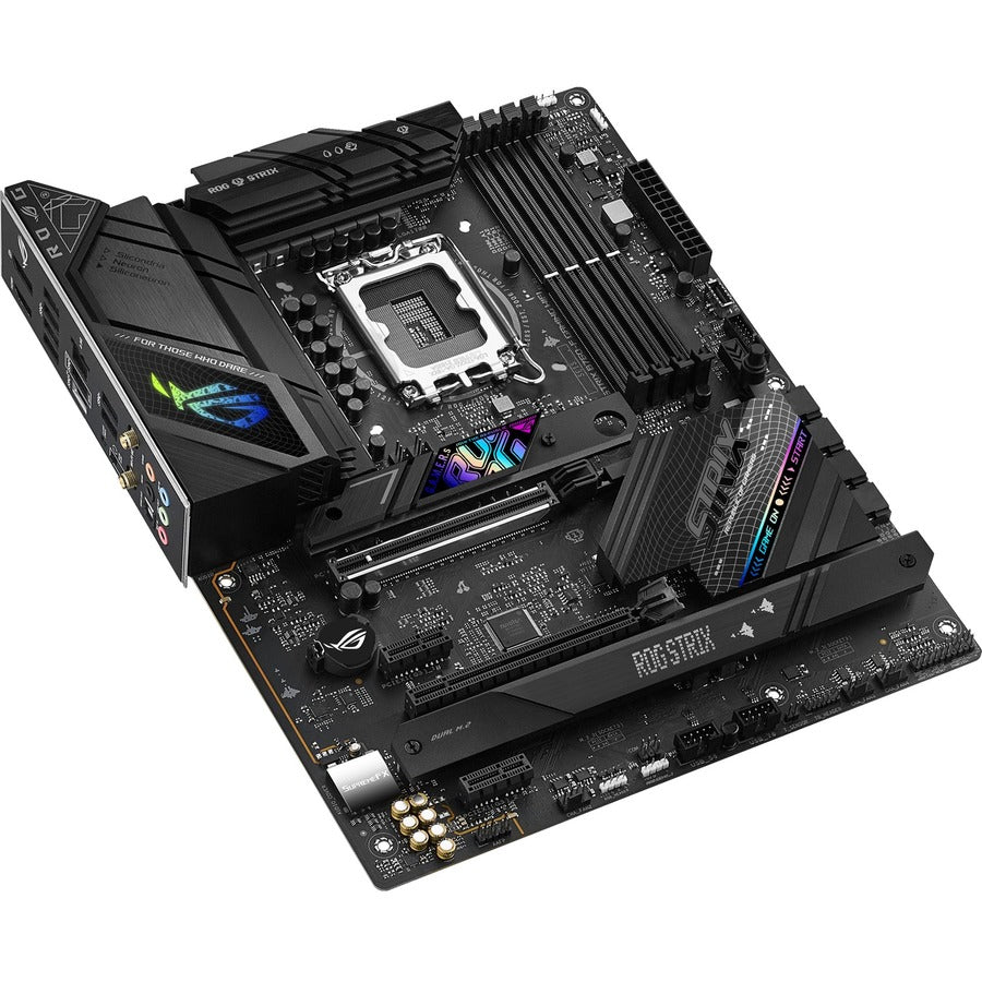 Asus ROG Strix B760-F GAMING WIFI Gaming Desktop Motherboard - Intel B760 Chipset - Socket LGA-1700 - ATX