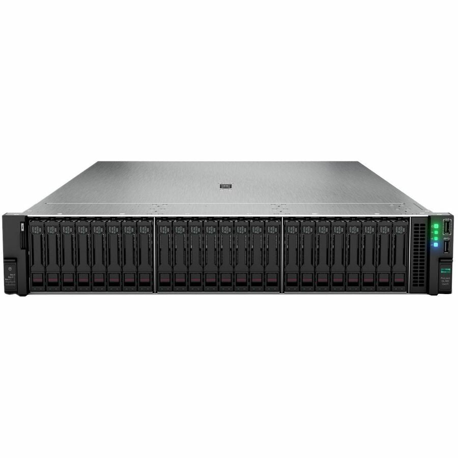 HPE ProLiant DL380 G11 2U Rack Server - 1 x Intel Xeon Silver 4410Y 2 GHz - 32 GB RAM - 12Gb/s SAS Controller