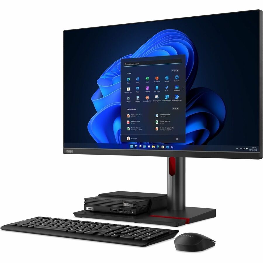 Lenovo ThinkCentre M90q Gen 3 11U50067US Desktop Computer - Intel Core i7 12th Gen i7-12700 - 16 GB - 512 GB SSD - Tiny - Black