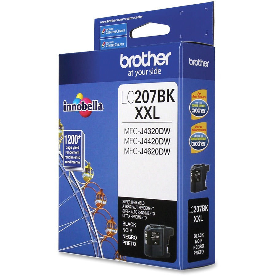 Brother Genuine LC207BK Super High Yield Black Ink Cartridge