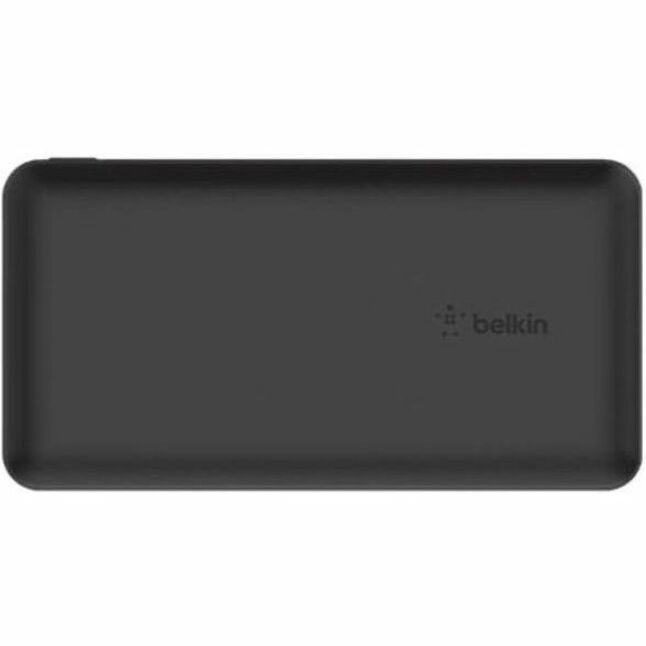 Belkin 15W USB-C 3-Port Power Bank - 10k mAh - 1xUSB-C (15W), 2xUSB-A (10W) - Portable Charger - w/ USB-C Cable - Black